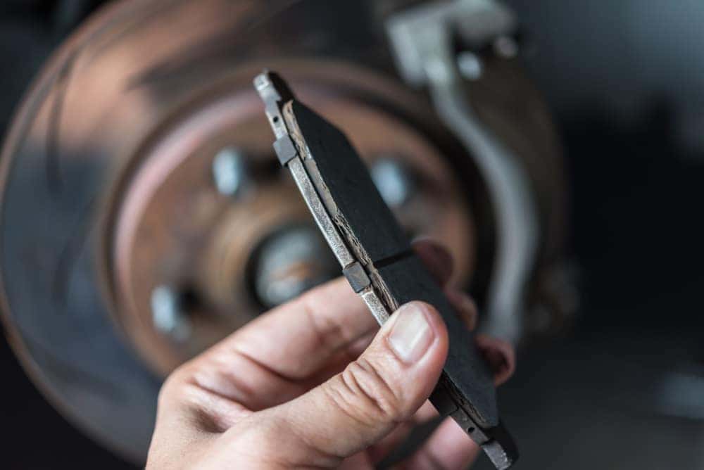 brake pad worn