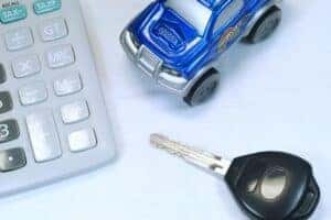 Car with Calculator