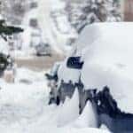 Snow-Covered Cars