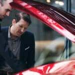 MAZDA Technician Explaining Service to Customer