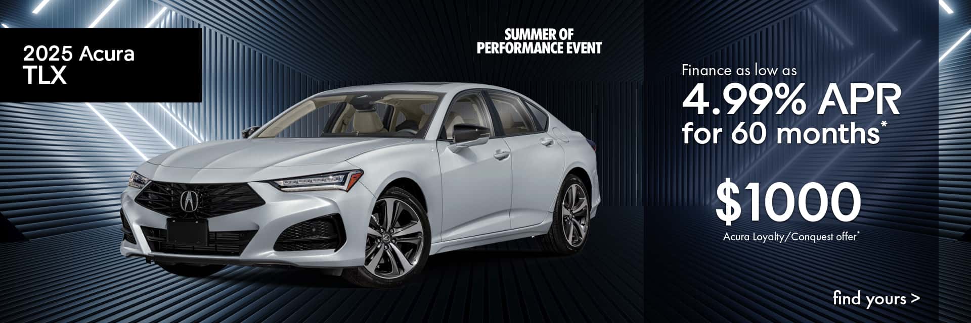 2025 Acura TLX Banner