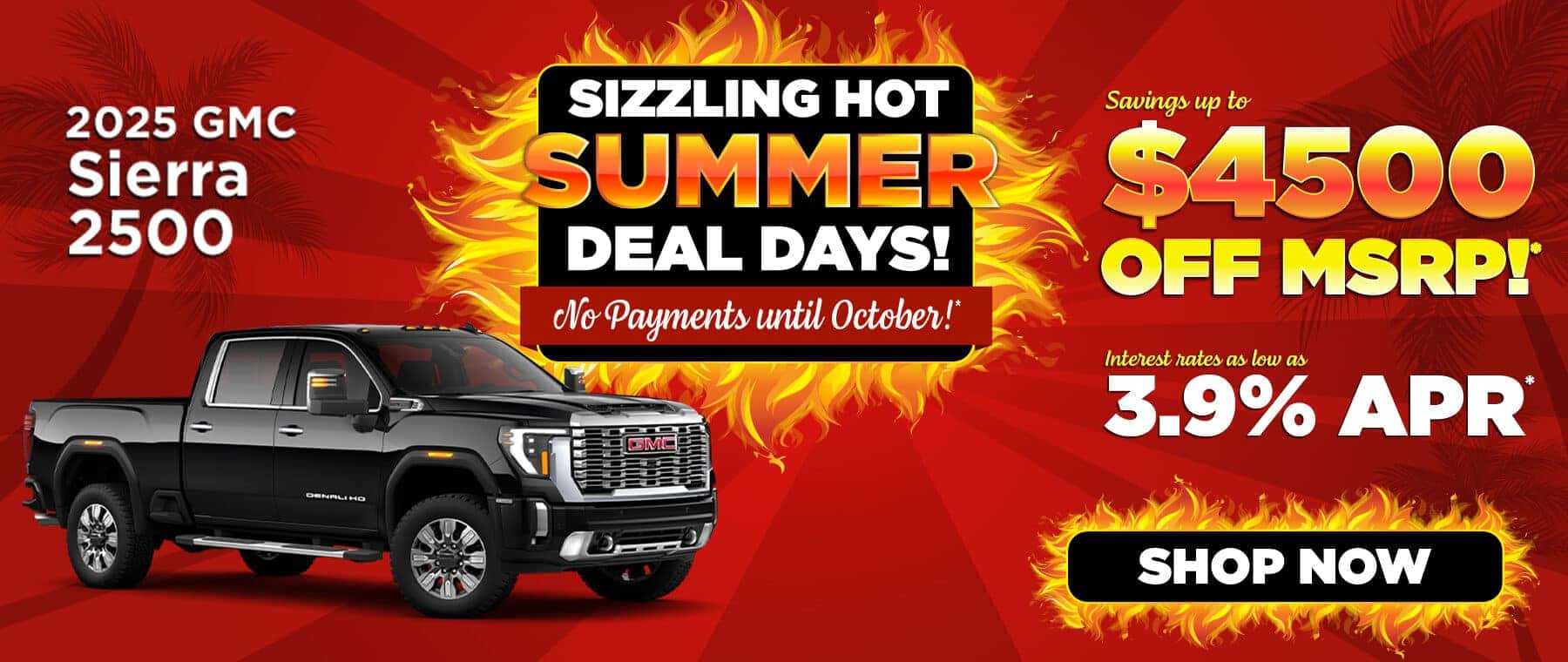 June Sierra 2500 Special - Desktop Banner - Parks KV GMC