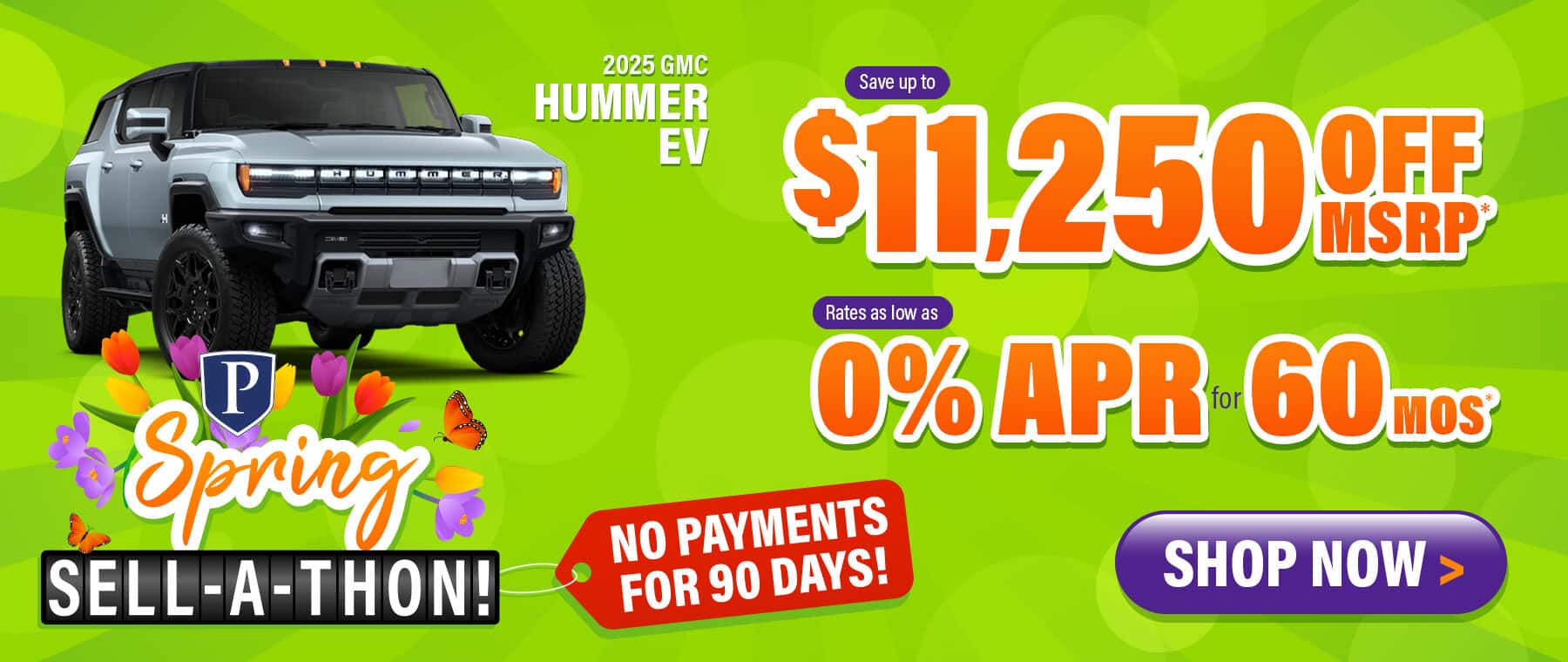 2025 GMC Hummer EV - savings up to $11,250 Off MSRP;