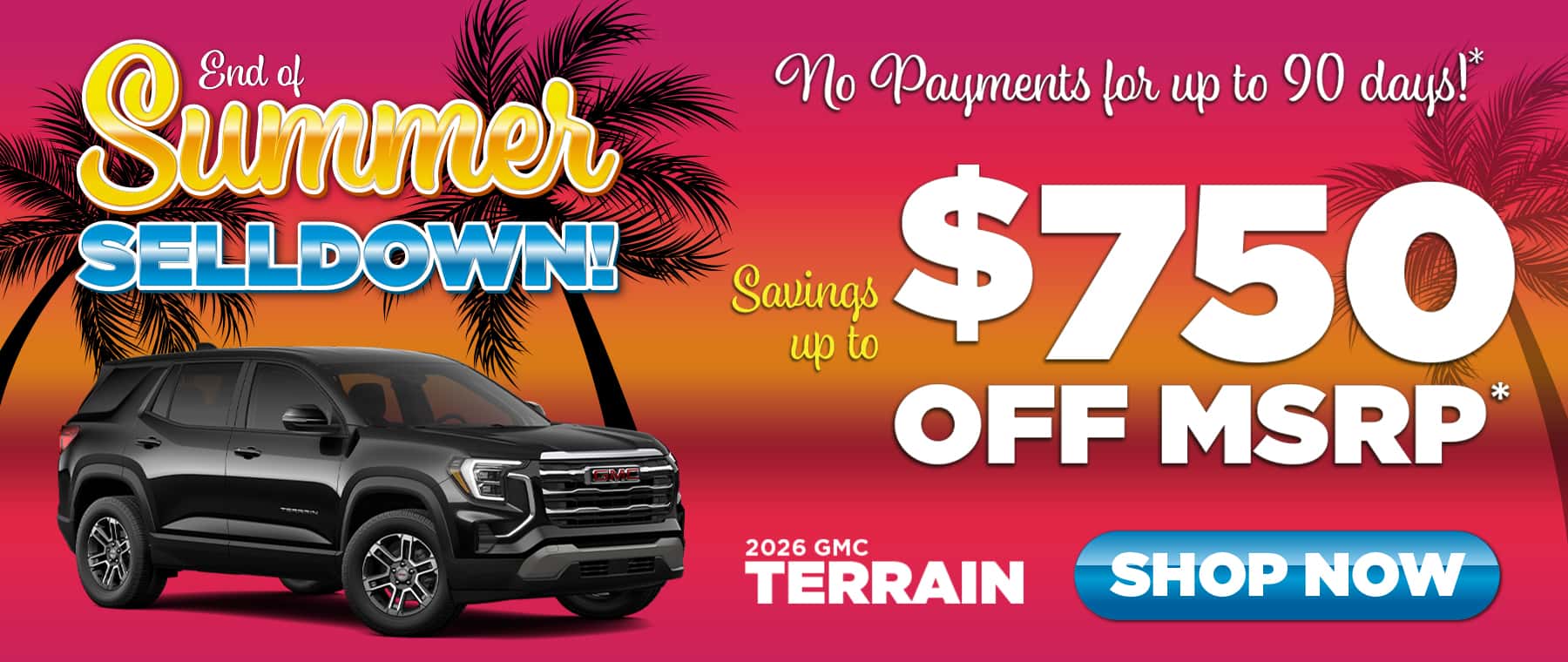 2026 GMC Terrain Banner