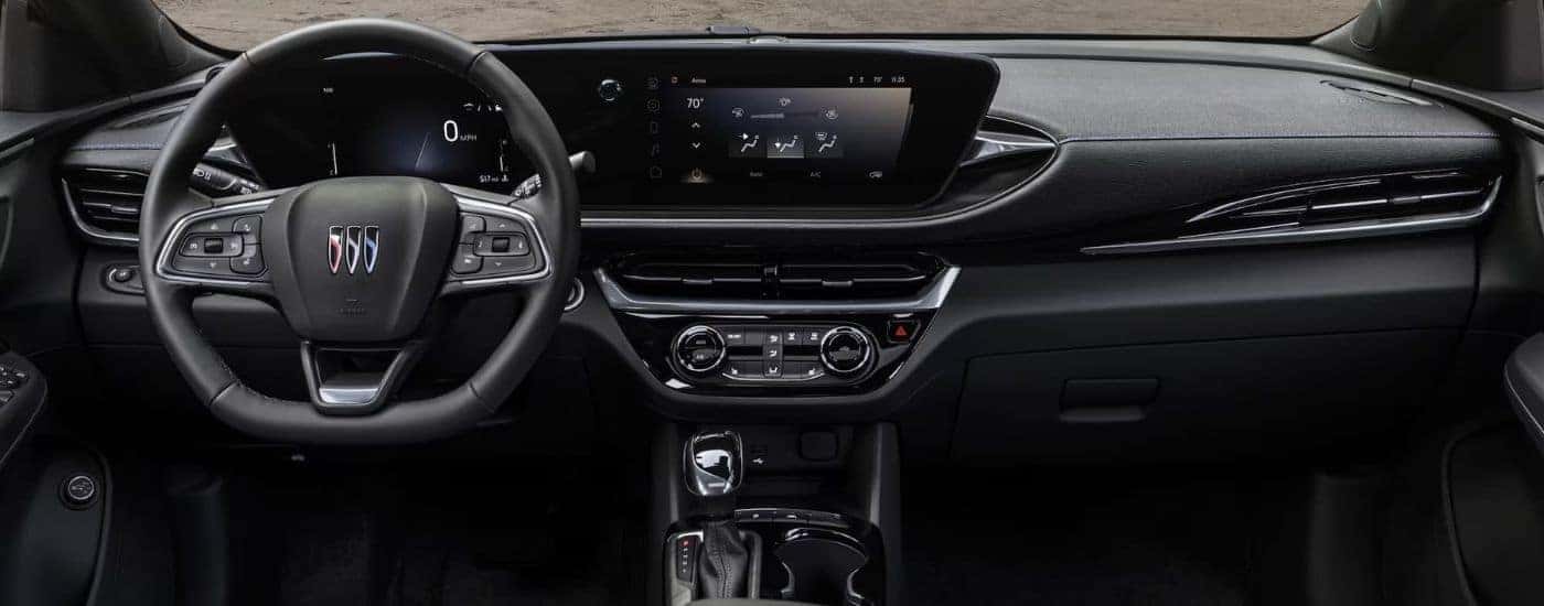 Infotainment and digital gauge cluster on a 2024 Buick Envista for sale