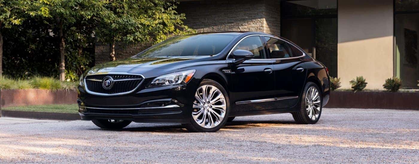 Black 2019 Buick LaCrosse parked on a driveway