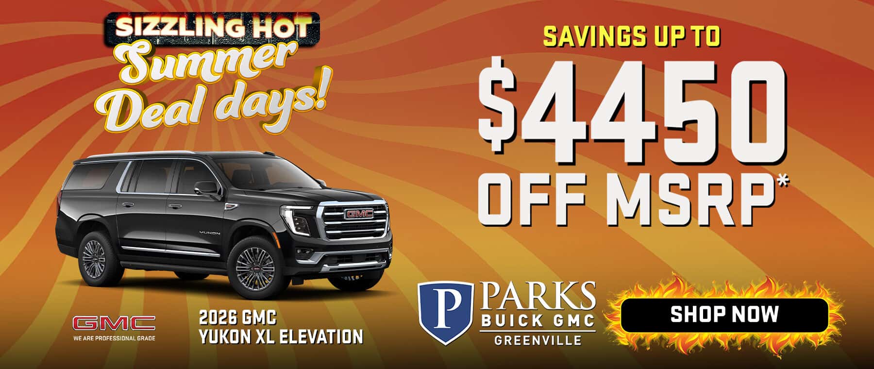 PAG-Greenville-BGMC—June-26—26-GMC-Yukon-XL—Banner—1800×760