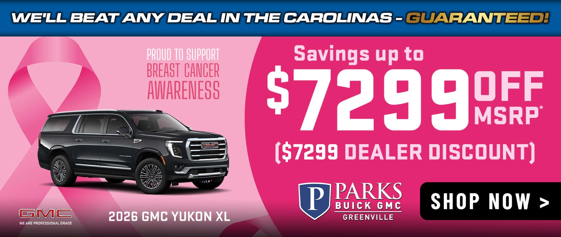 Savings up to $7299 Off MSRP ($7299 dealer discount)