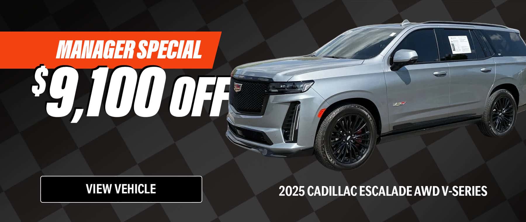 Enjoy Manager Special pricing on select Parkside Auto inventory