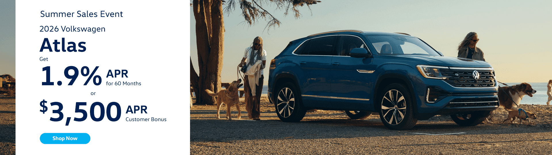 Summer Sales Event 2026 Volkswagen Atlas