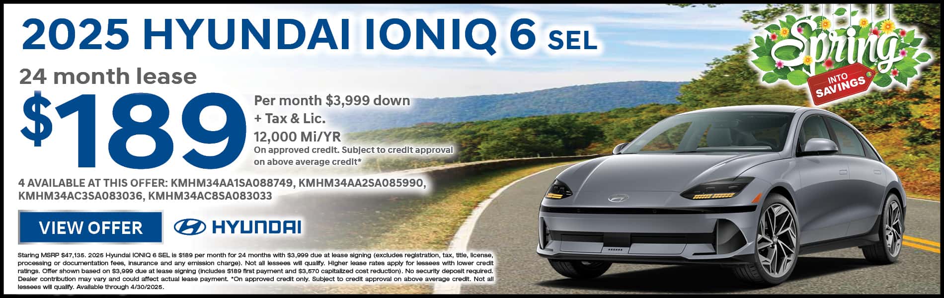 2025 Hyundai IONIQ 6