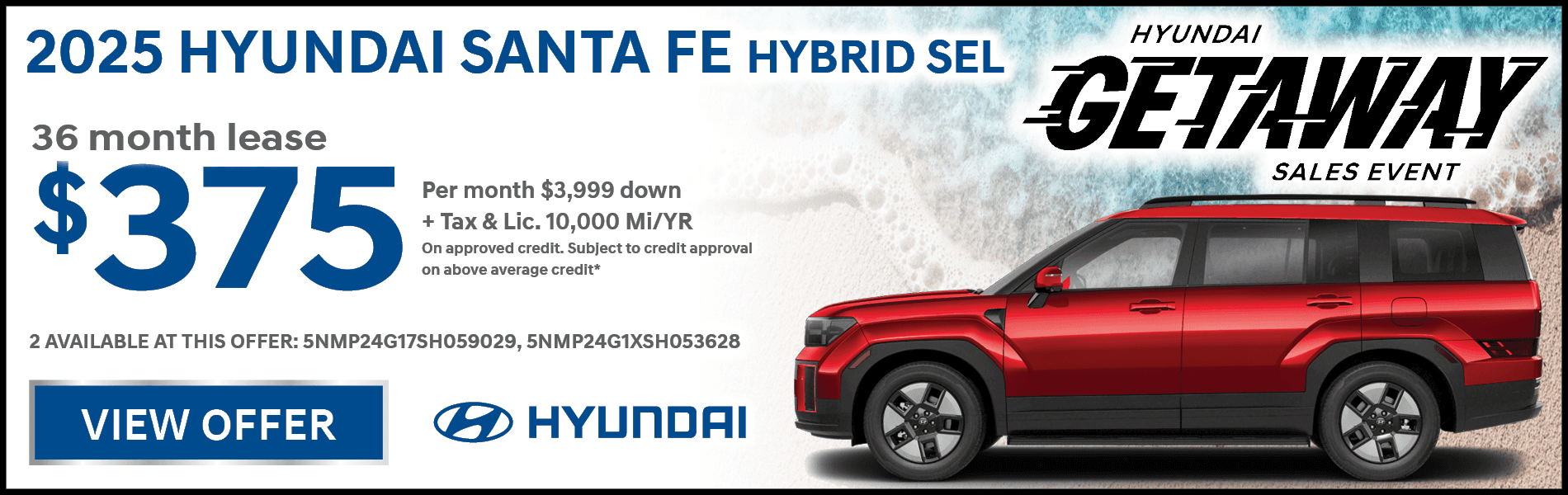 2025 HYUNDAI SANTA FE HYBRID
