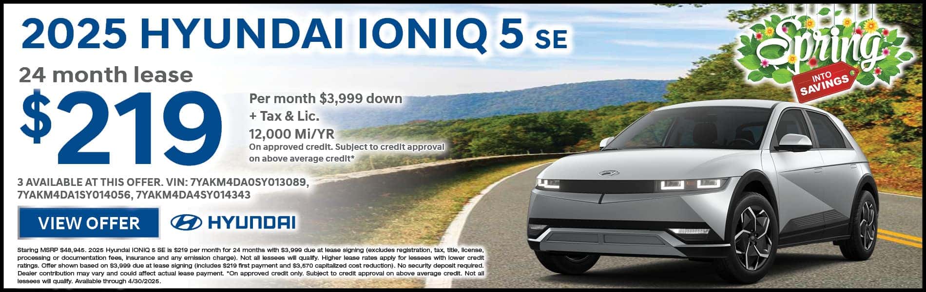 2025 Hyundai IONIQ 5 SE