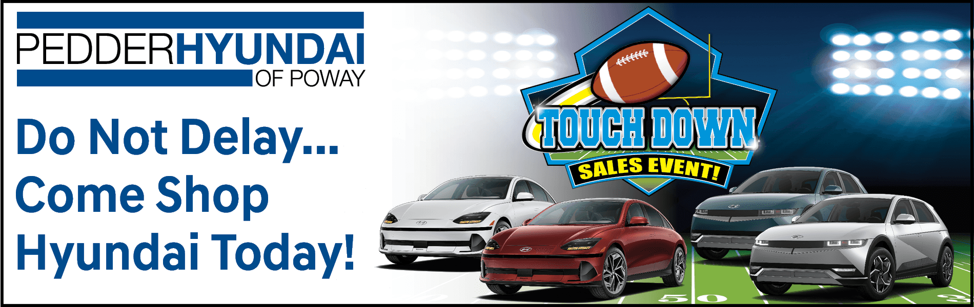 Touchdown Sales Event
