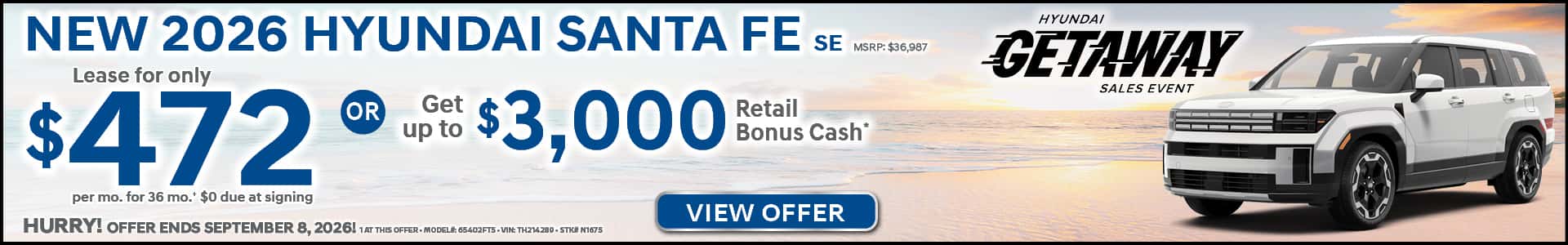 2026 HYUNDAI SANTA FE