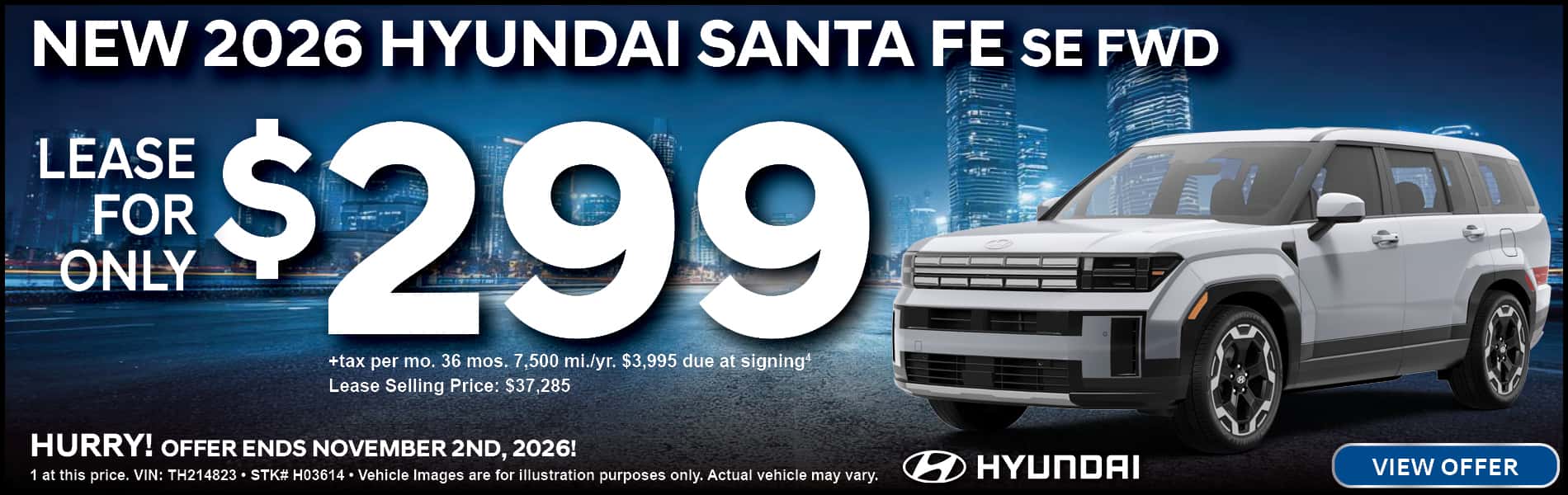 2026 HYUNDAI SANTA FE