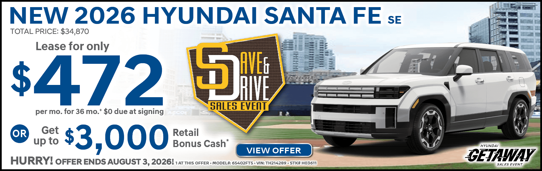 2026 HYUNDAI SANTA FE
