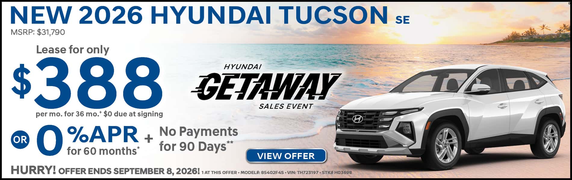 2026 HYUNDAI TUCSON