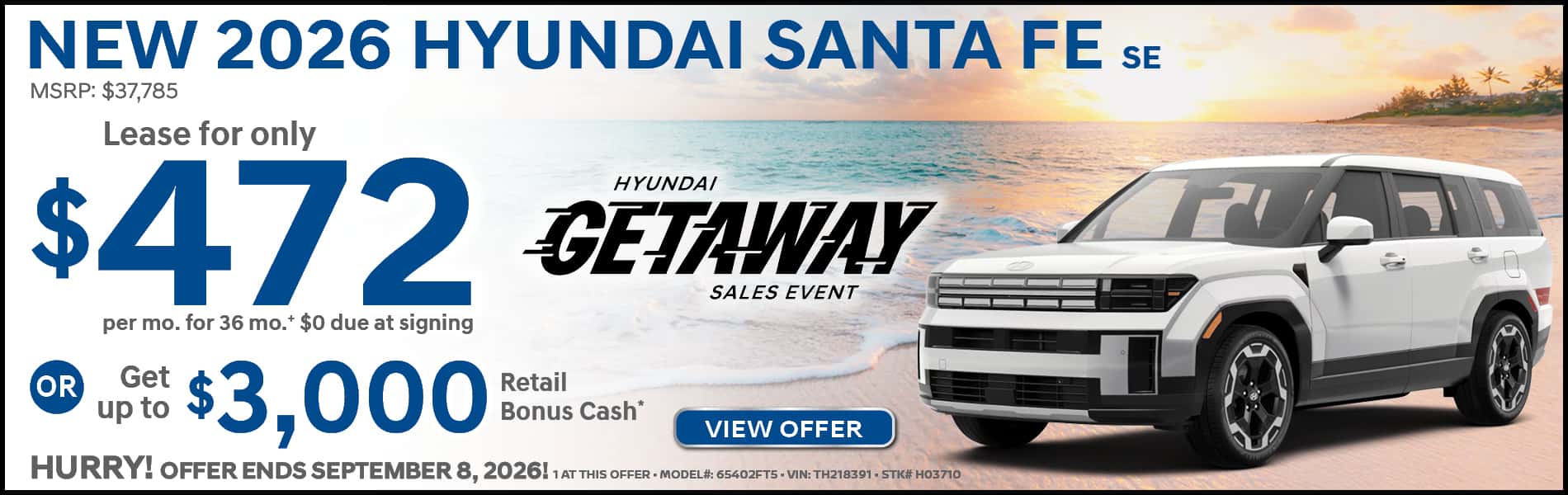 2026 HYUNDAI SANTA FE