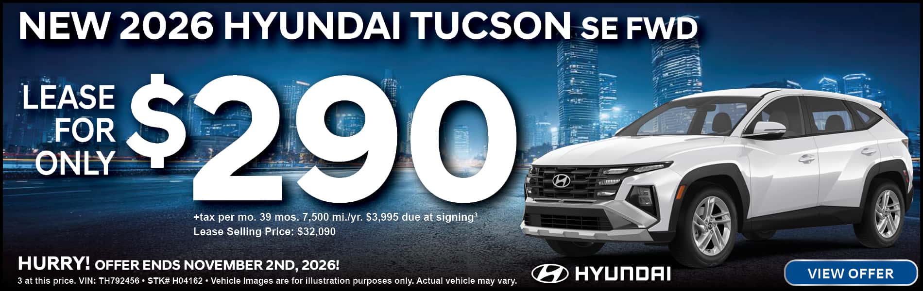 2026 HYUNDAI TUCSON