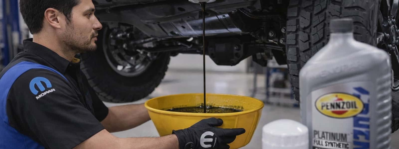 Dodge Chrysler Jeep Ram Mopar Oil Change Service and Frequently Asked Questions