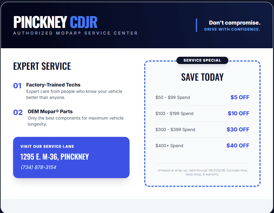 Service Specials