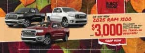 $3,000 Bonus Cash on New RAM 1500