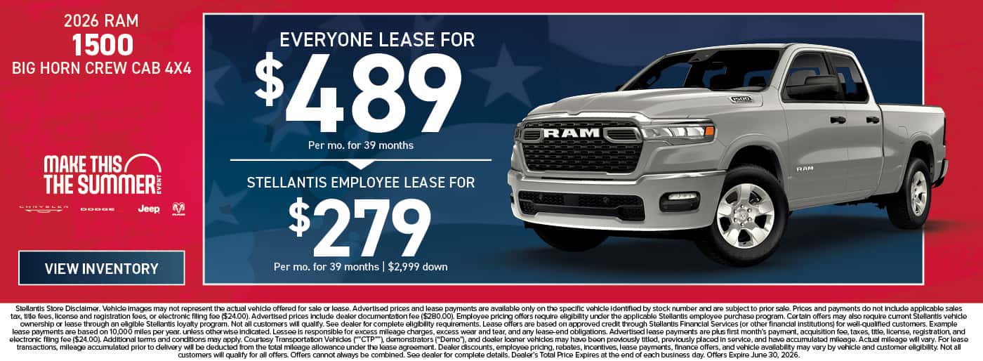 2026 RAM 1500