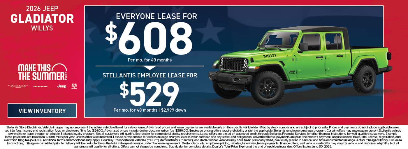 2026 Jeep Gladiator