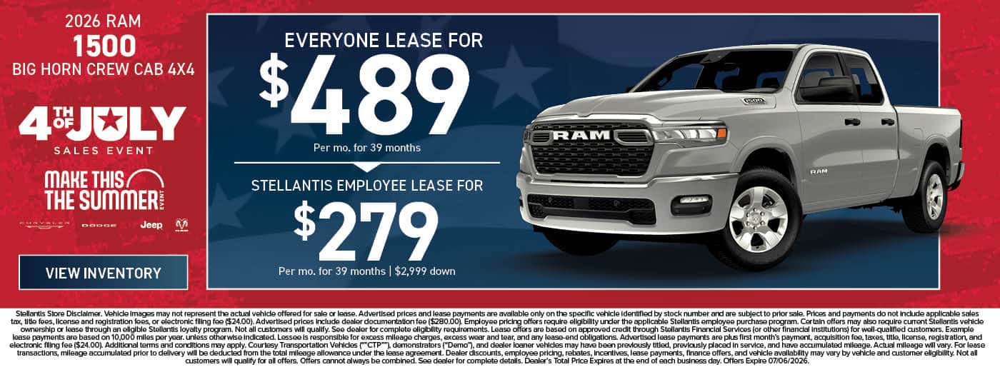 2026 RAM 1500
