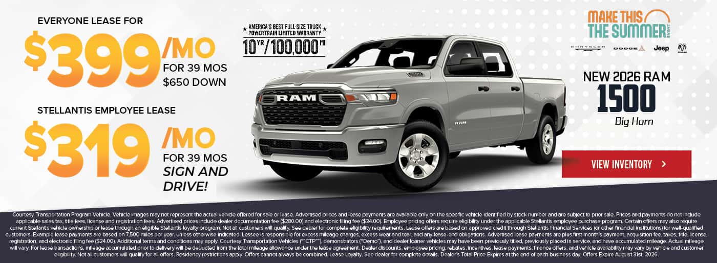 2026 RAM 1500 Big Horn