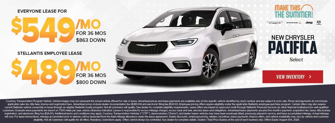 2026 Chrysler Pacifica