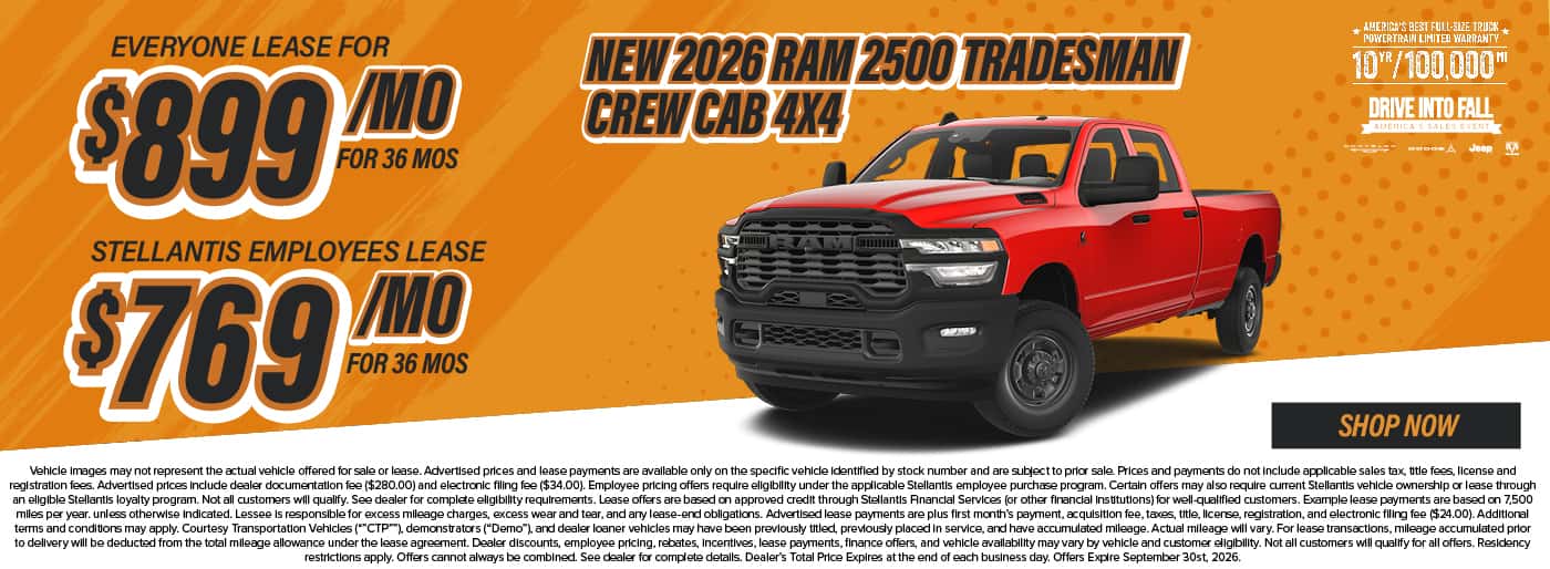 2026 RAM 2500