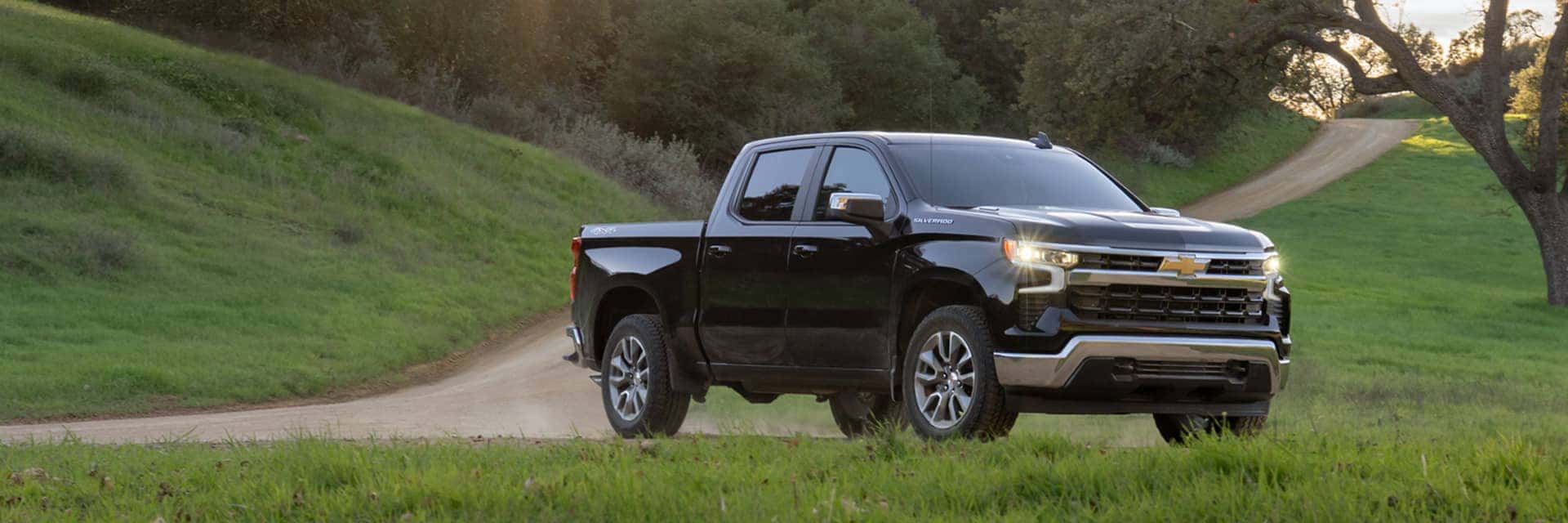 2026 silverado 1500 parked in grass
