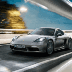 2025 Porsche 718 Cayman driving