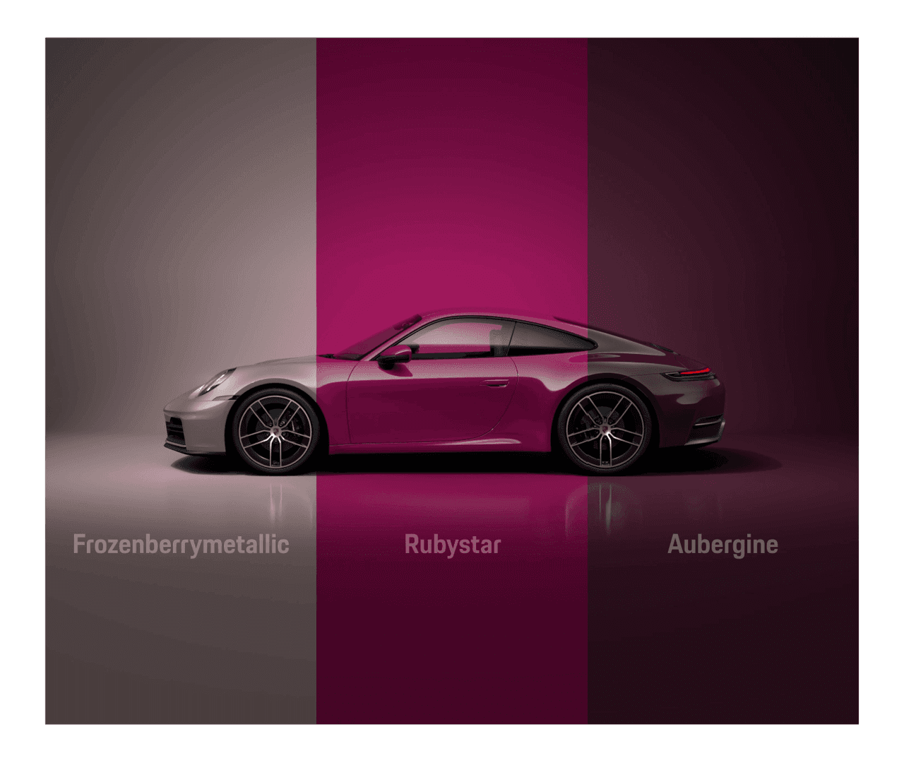 Paint Your Porsche Car Any Color With Porsche Paint to Sample