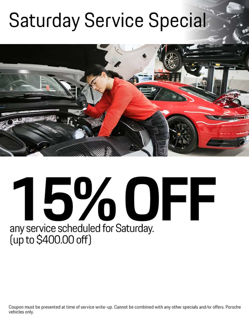 porsche charlotte northlake service specials