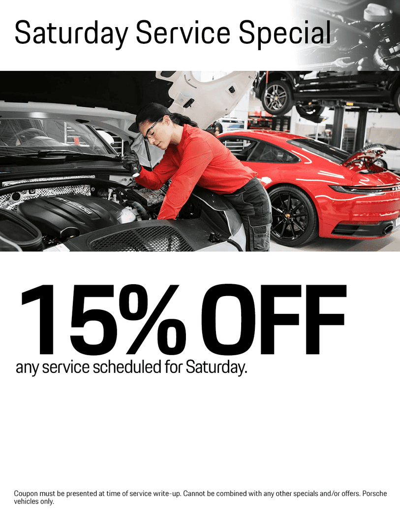 porsche charlotte northlake june service specials