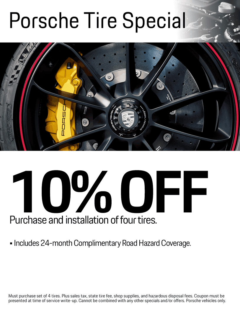 porsche charlotte northlake june service specials