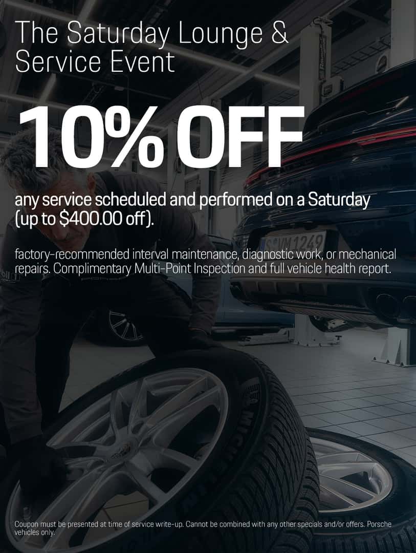 porsche charlotte northlake service and parts specials and offers