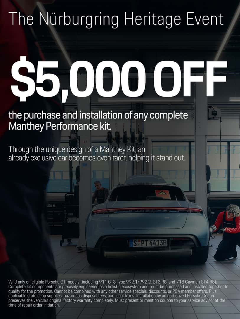 porsche charlotte northlake service and parts specials and offers