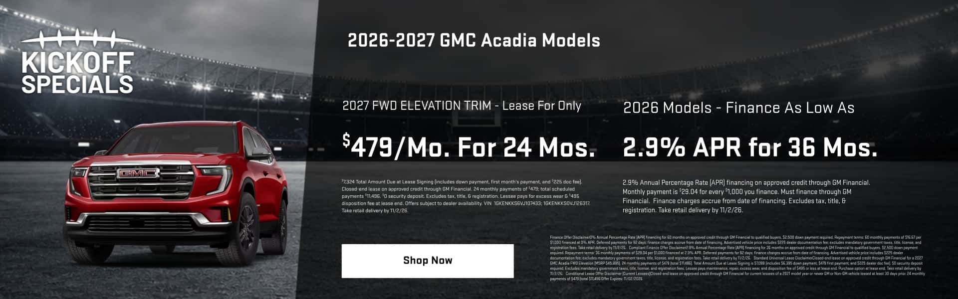 October_GMC_Acadia_Q3_Football_9_-_Logo_-_2_Offer_1920x600