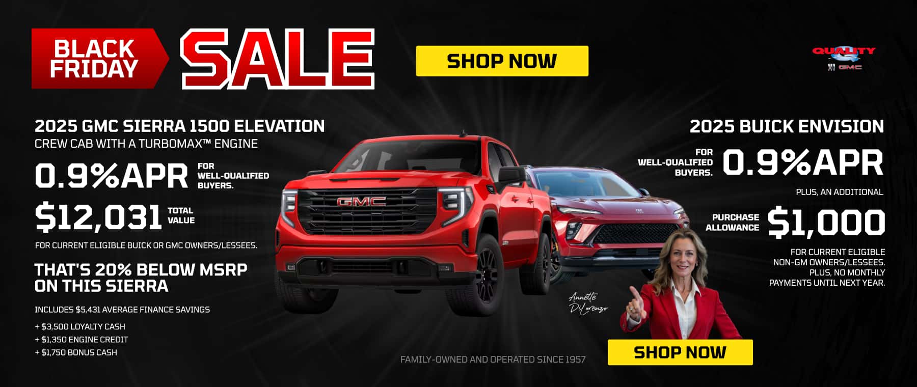 Buick GMC Black Friday.