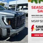 Web Slide_GMC_Season of Savings_2025 GMC Sierra 2500HD DU
