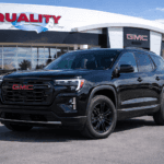 Black 2026 GMC Acadia Lease Blog.