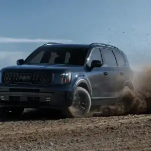 2025 Kia Telluride Off Road in the Dirt