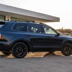 2025 Kia Telluride Rear Side View Parked at Home
