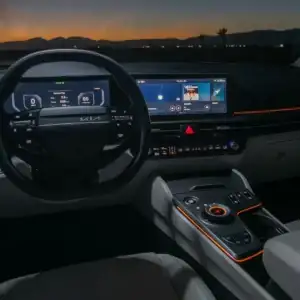 2026 Kia Sportage Hybrid Plug-in Hybrid Backlit Front Dash