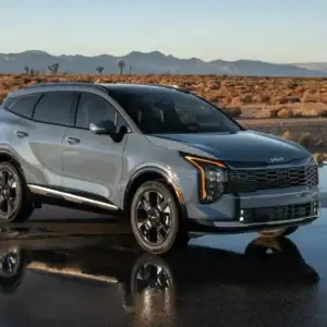 2026 Kia Sportage Hybrid Front Side View