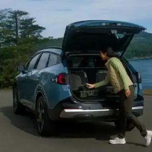 2026 Kia Sportage Plug-in Hybrid and Hybrid Rear Cargo Capacity